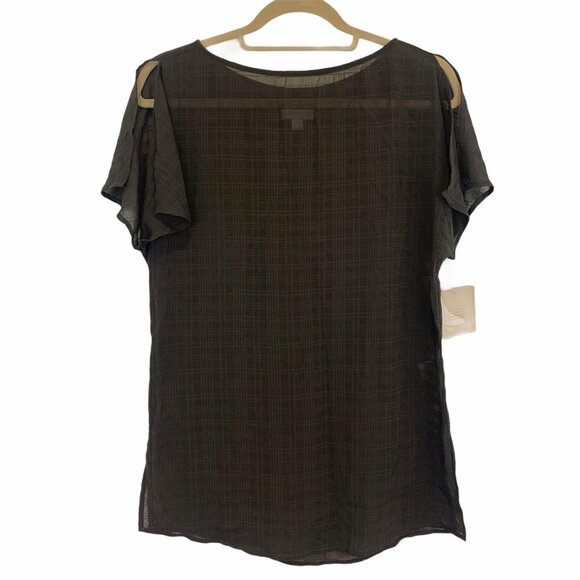 NEW 14th & Union Top Popover Tunic Short sleeve - Picture 5 of 11